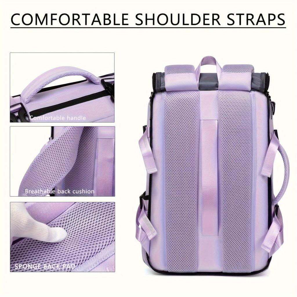 FRN 2025 Neuer wasserdichter 3-in-1 Outdoor-Reiserucksack 15.6.16 Zoll Multifunktions-Laptop-Rucksack