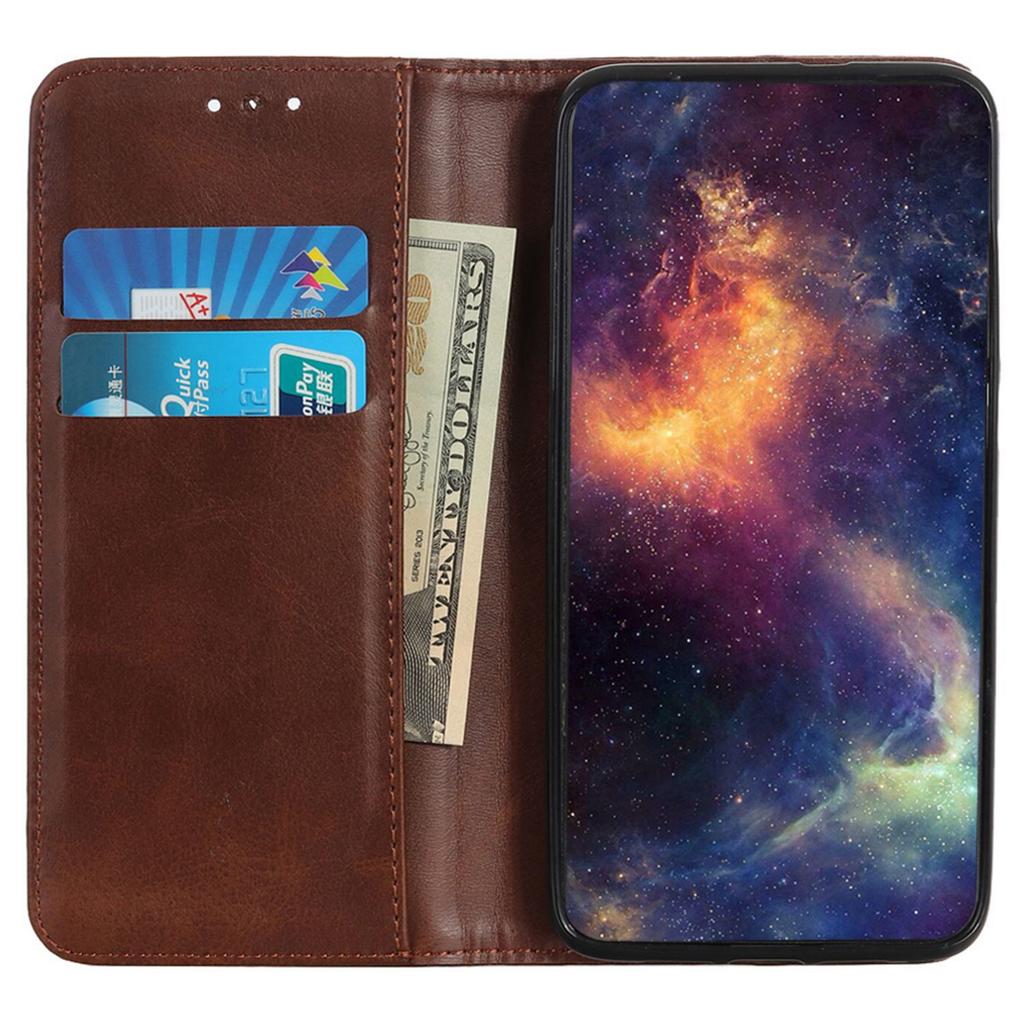 For Motorola Edge 50 Ultra 5G/Moto X50 Ultra 5G Wallet Case Split Leather Magnetic Closing Phone Cover