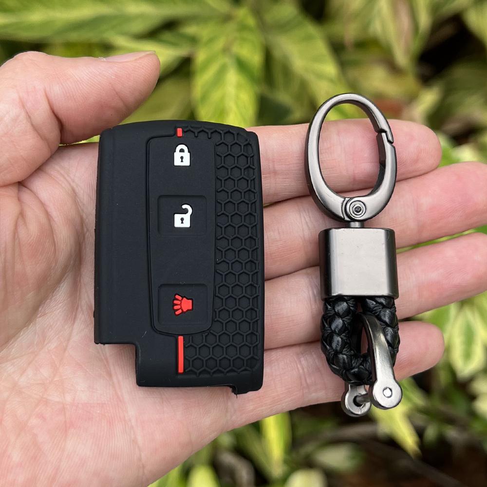 Silicone Car Key Case Holder Shell Soft Remote Cover Protector for TOYOTA Corolla Verso 2004 2006 2007 Prius Gen 20 2005 2008
