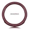 Genuine Leather Luxgen Steering Wheel Cover - Universal Fit for U6, Big 7, S5, U5, 7MPV, Na 5, Rui 3 Models