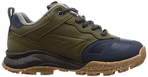 Hi-Tec HT HKU24W Aoragi EXP LOW WPG Khaki Winter Sneakers, Breathable and Waterproof, Non-Slip Sole, Size 22cm, 2E