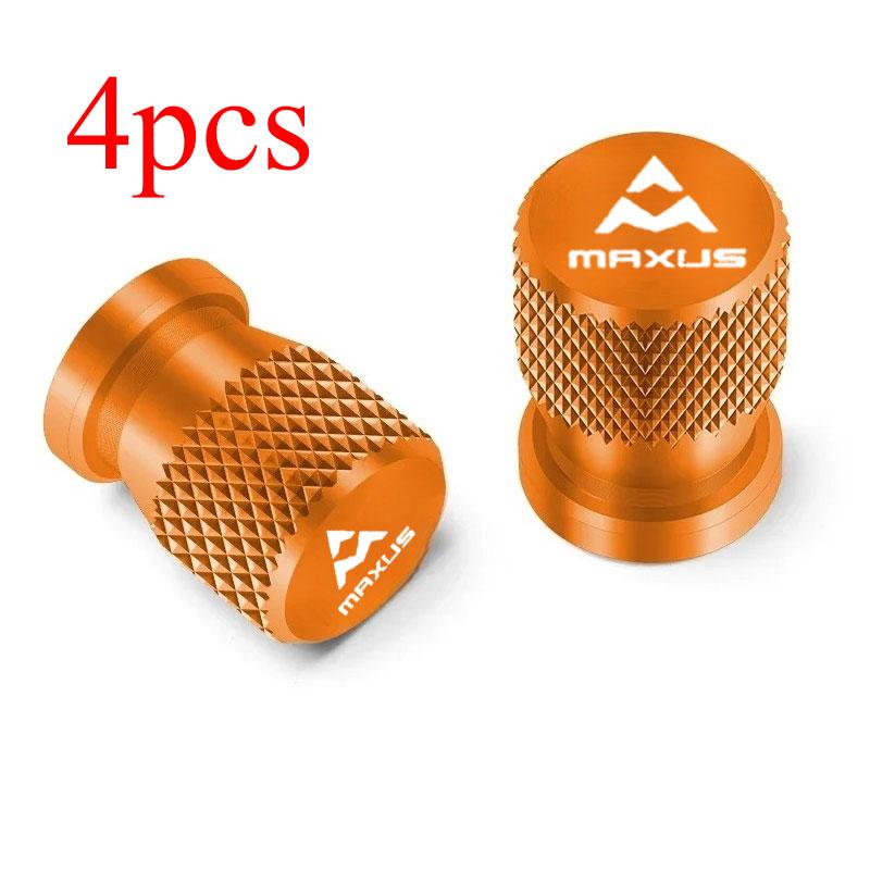 Car Wheel Tire Valve Caps Tyre Stem Covers Airdust Waterproof Accessories  For Maxus T60 D60 D90 D20 T70 T90 G10 G20 Auto