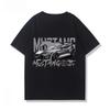 2025 Summer Ford Mustang Shelby Mustang modification culture American muscle car Loose summer short-sleeved T-shirt men's wear