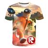2025 Roblox Çocuk Tişört Erkek Oyun Spor Tişört Çocuk Karikatür Kısa Kollu Üst 3D Baskılı Günlük Sokak Harajuku Kıyafetleri