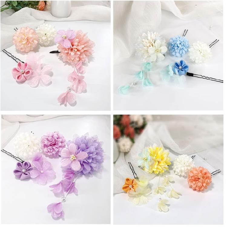 Beautiful Hairpins Japonism Tsumami Kimono Traditional Costume Japonisme Cosplay