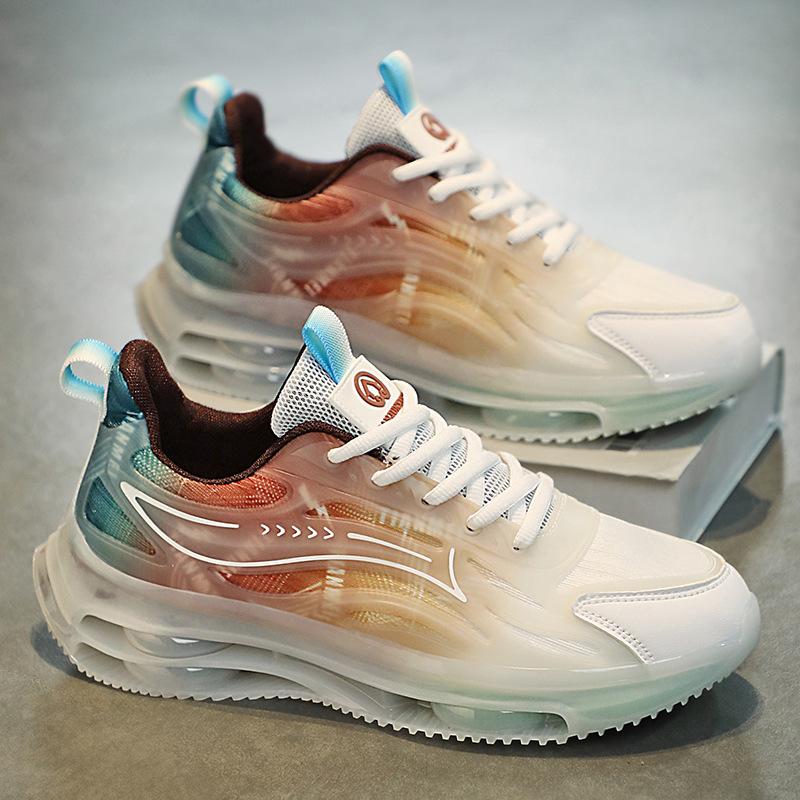 Putian Herrenschuhe Frühjahr 2024 neue Sportschuhe Lederoberfläche wasserdicht Trend atmungsaktive Paarschuhe Casual Trendschuhe