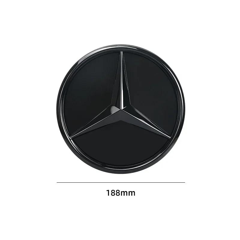 

Car Sticker For Benz New 3D Car Styling Front Grill Star Emblem Badge Grill Logo For Mercedes-Benz C Class 2014-2018 GLC