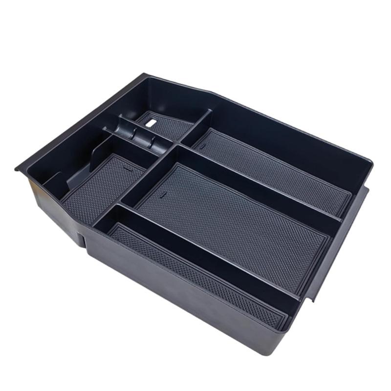 Center Console Organizer Armrest Storage Box with Mat For Ford F-150 (Full Console with Bucket Seats ONLY) 2024