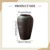 Vase for Flower Arrangements, Decorative Rustic Ceramic The Dining Table