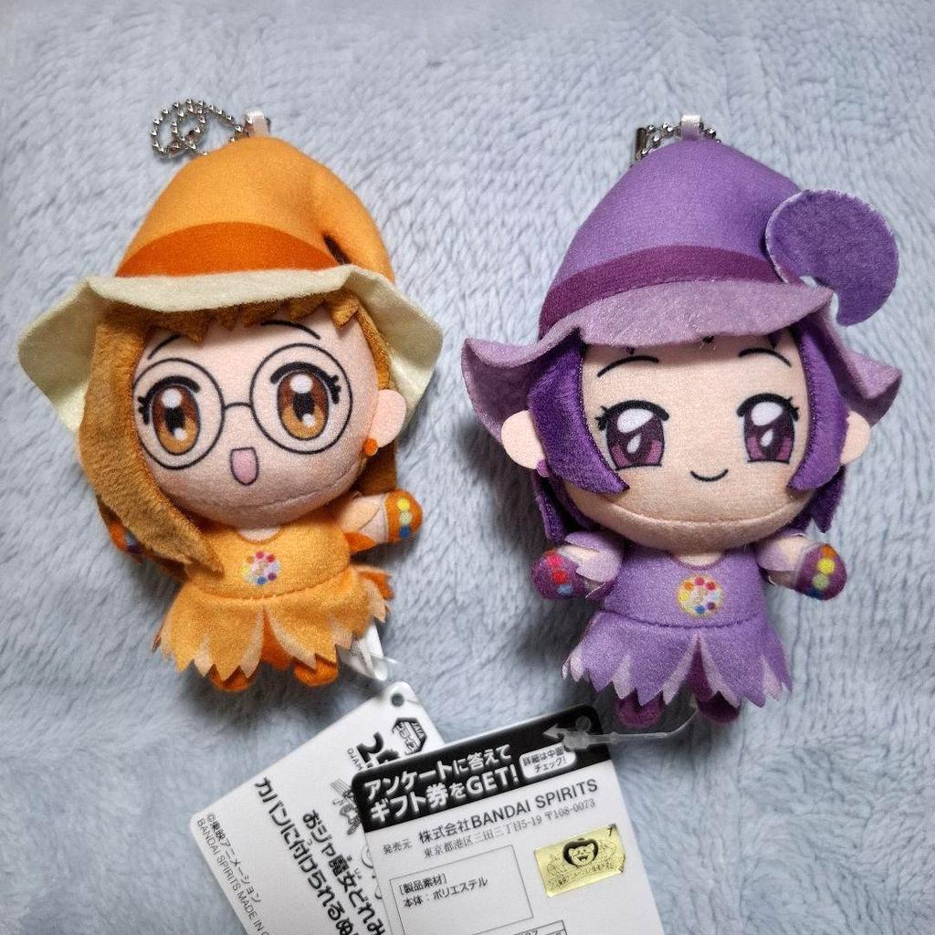 Magical Doremi Ojamajo Plush Toy Doll Complete Set 5 BANPRESTO JPN