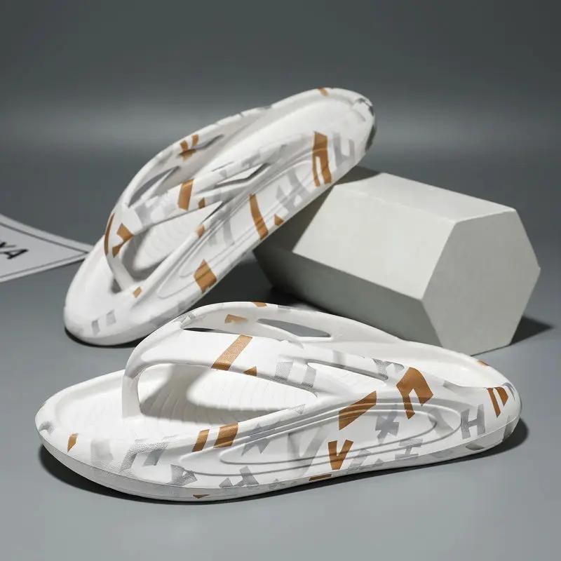 

Модная обувь Шиацу для мужчин Платформа Шлепанцы Высокое качество Модные шлепанцы Ева Шлепки 2025 Тренд Летняя распродажа Повседневные мужские тапочки 44-45