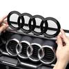 Car Logo Badge Car Front Grille Rear Trunk 4Ring Emblem For 112a A1 A3 A4 A5 A6 A7 S3 S4 S5 S6 RS3 RS4 RS5 RS6 Q3 Q5 Q7a112