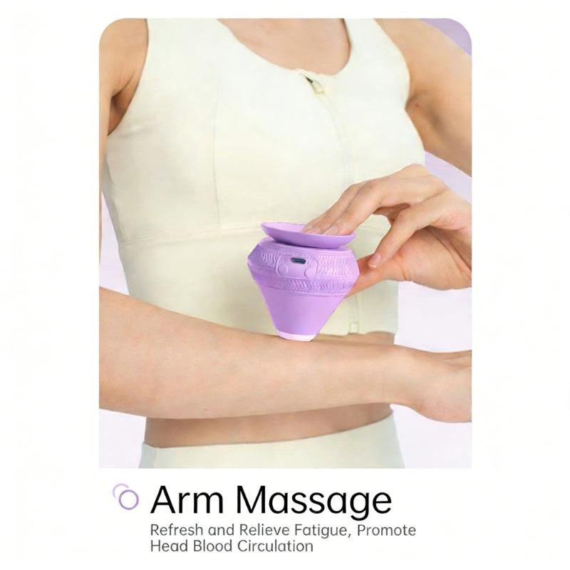 Heated Vibrating Fascia Ball Electric For Deep Tissue Relaxation Providing Two Modes And Design