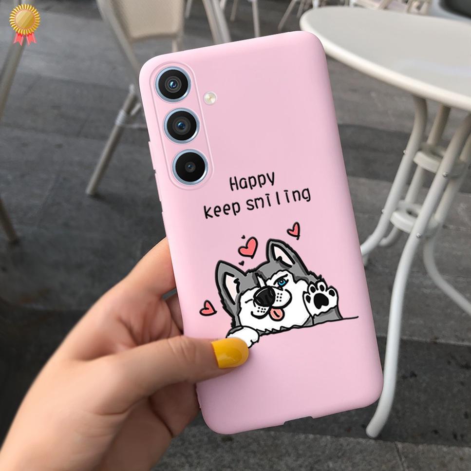 For Samsung Galaxy A24 A 24 4G Case Cute Shockproof Silicone Cartoon Back Cover For Samsung A24 SM-A246M A 24 Funda