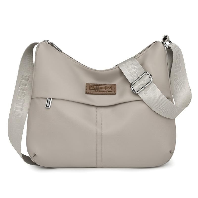 

Простой и щедрый плечевой рюкзак Универсальная нейлоновая сумка большой вместимости с защитой от брызг Модный трендовый женский рюкзак через плечо