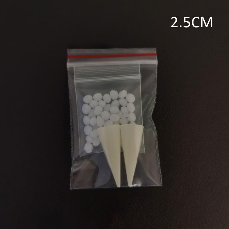 1 Paio Denti da Vampiro Zanne Protesi Oggetti di Scena Costume di Halloween Oggetti di Scena Denti Falsi Colla Solida Adesivo per Protesi Decorazione Festa di Halloween