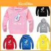Tok Tik Kinder Buchstabenpullover Langarm Hoodie Mode Pullover Oberteile