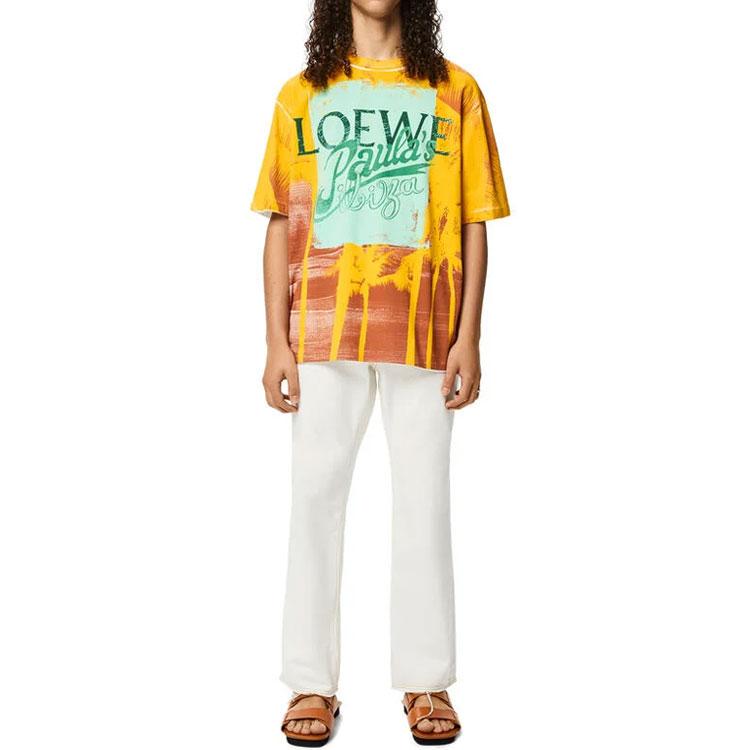 Loewe Palm Print T Shirt H616Y22X43-1952