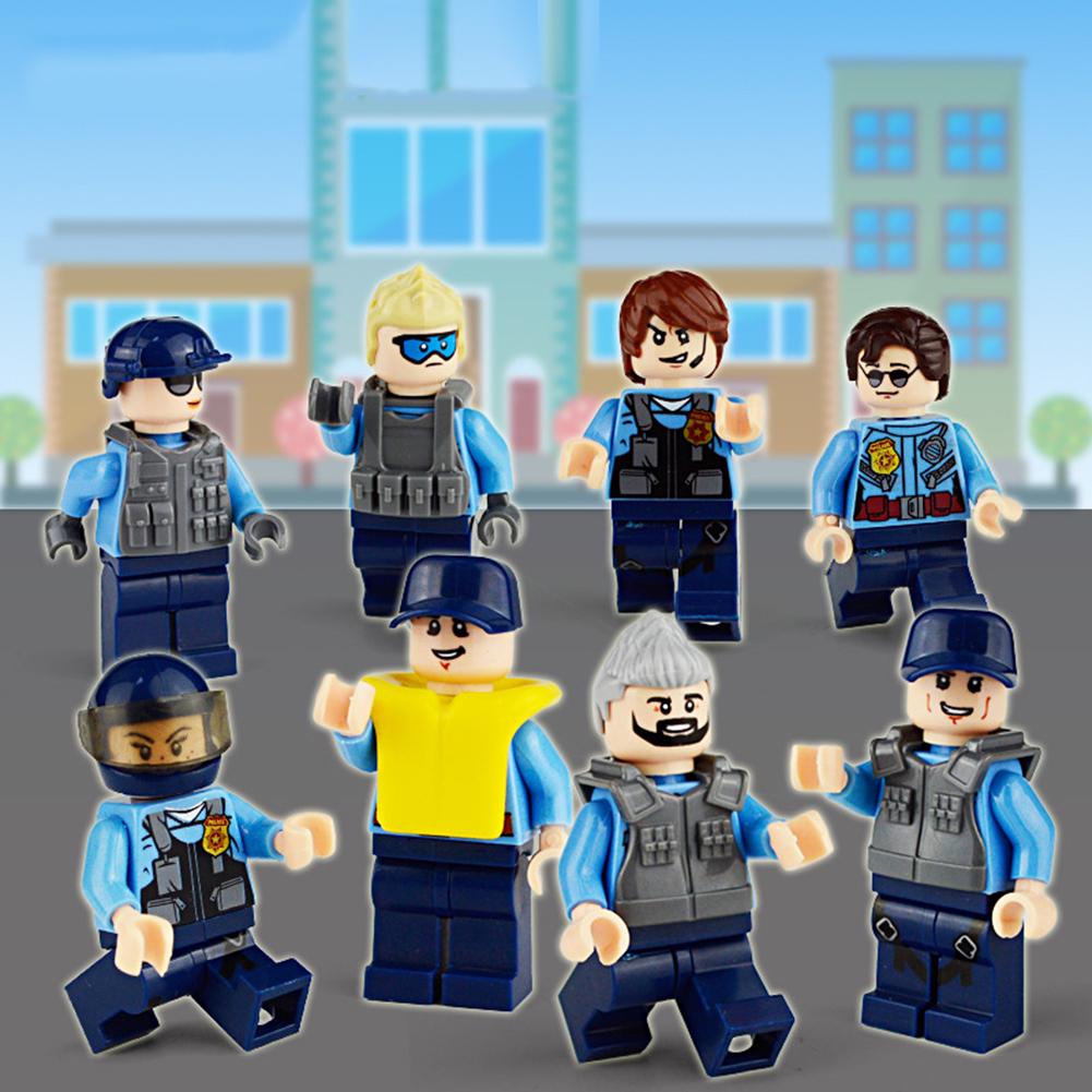building blocks police action