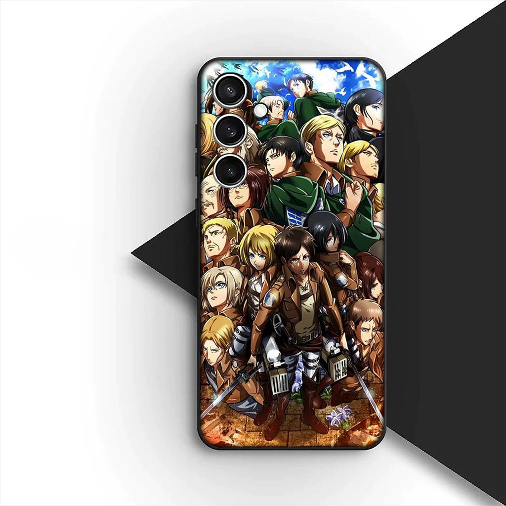 Cover for Xiaomi Poco C75 C65 C85 X7 X6 M8 F7 F8 Ultra F6 Pro Casing Phone Case Levi Cartoon Attack On Titan Eren Jaeger