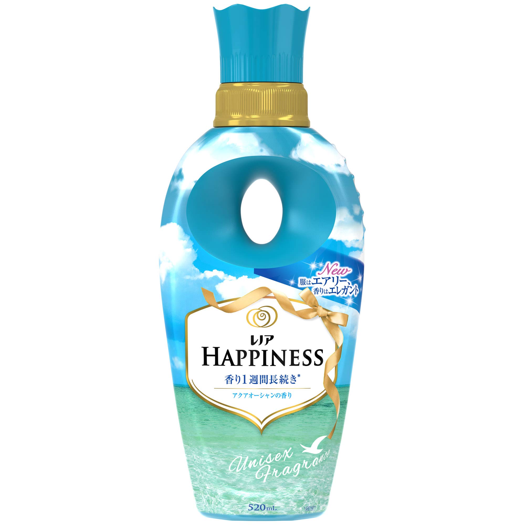 Кондиционер для белья Lenor Happiness, Серия Unisex, Аква Океан, 520 мл