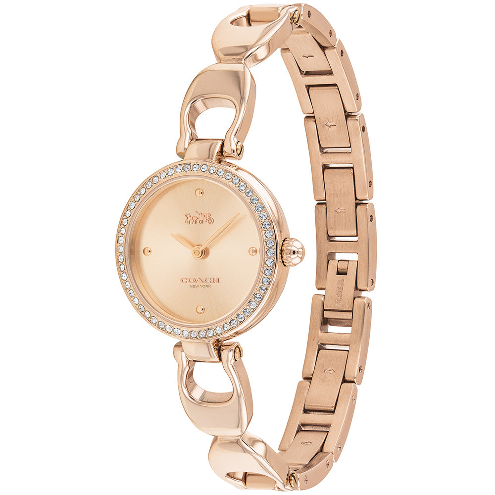 Coach Park Signature Roségold Zifferblatt Roségold Stahlarmband Uhr für Damen - 14503172