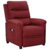 Day and Night - Day and Night Red Red Fabric Massage Chair