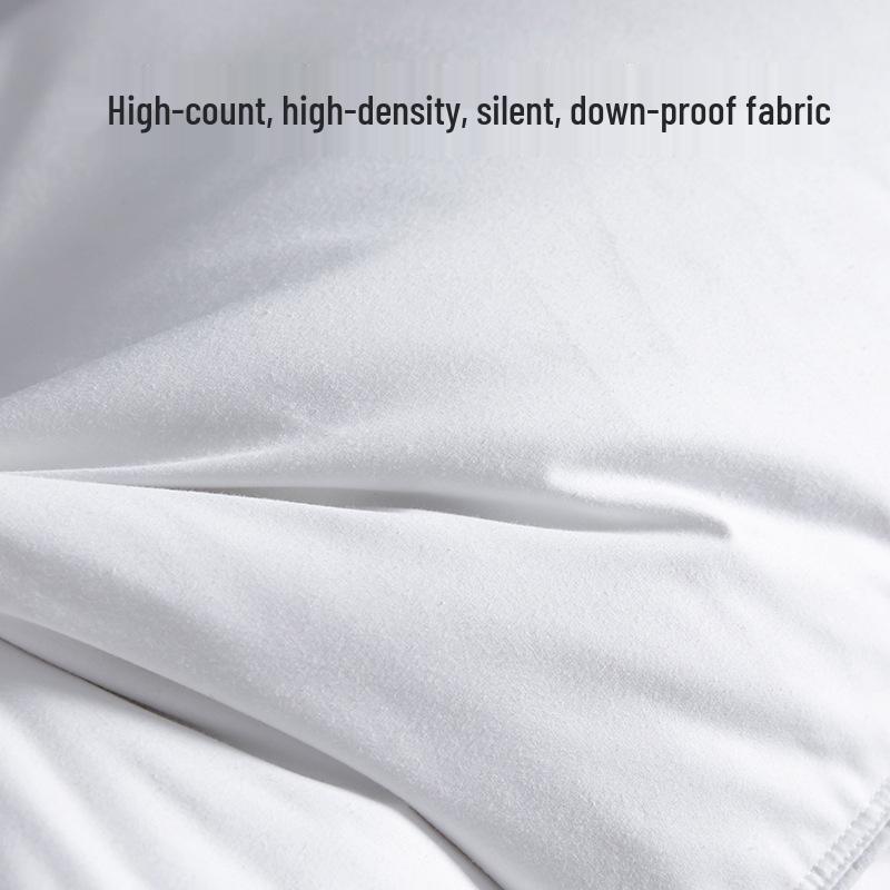 Luxury 95% White Goose Down Neck Support Pillow