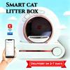 Katzen-Automatikbox Selbstreinigend Deodorierend Großer Raum Katzentoilette Automatisch APP-Fernbedienung Auto Katzenbox