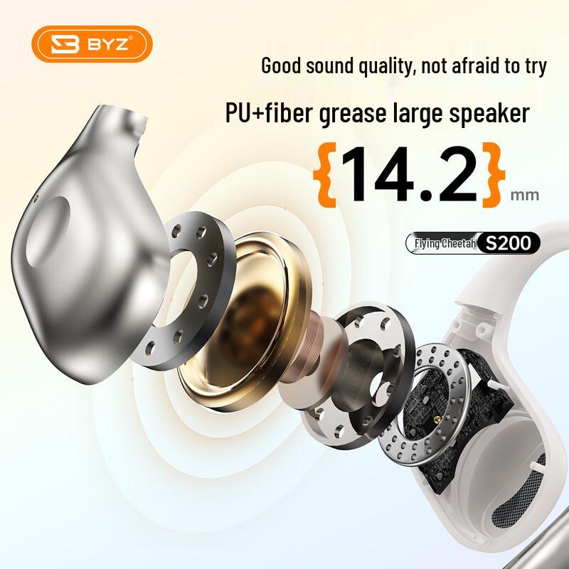 BYZ S200 OWS Open-Ear Bluetooth Earphones