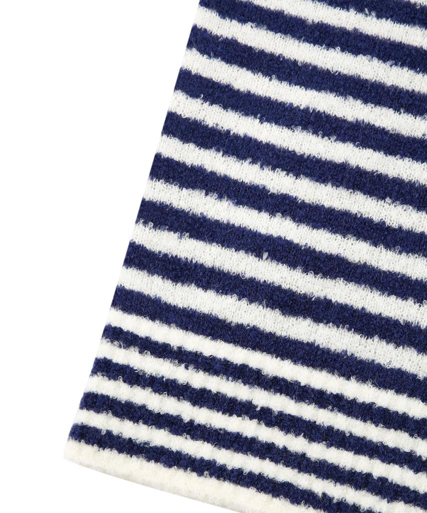 IL CORSO Breeze Stripe Knit Navy Iesw5F002N2