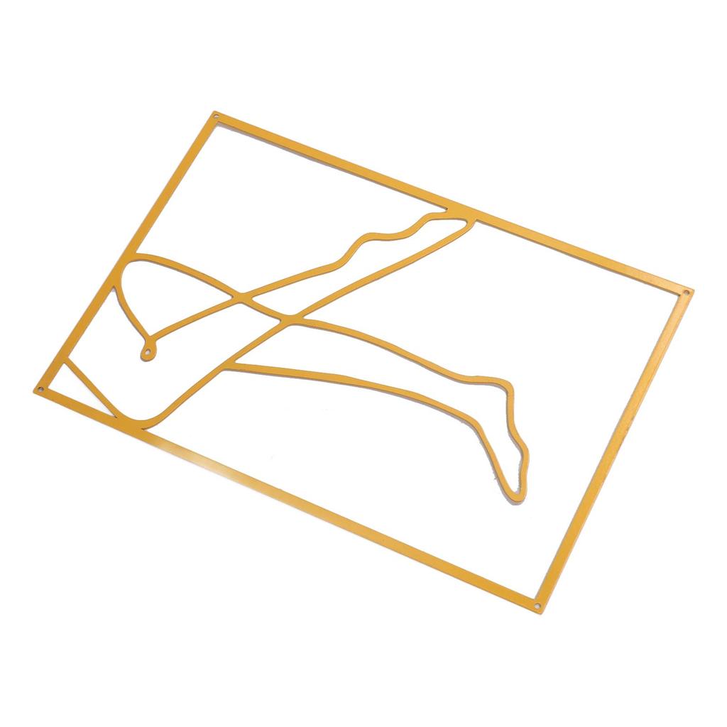 Female Art Wall Decoration Minimalist Modern Iron Art Innovative Metal Line Wall Art Decor for