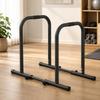 Freestanding Adjustable Parallel-Bar Fitness Station Sturdy Handrails Heavy Duty