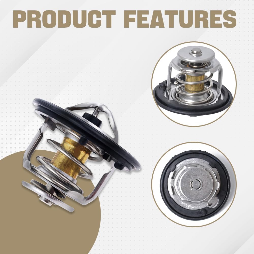 Car Thermostat, High Performance Thermostat, Automotive Replacement Engine Thermostats, Auto Engine Coolant Thermostat Compatible With Honda Civic