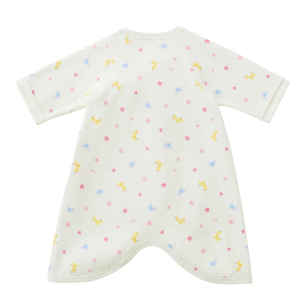 Miki House Hot Biscuits Combination Undershirt 70-2304-268 (60cm, Pink)