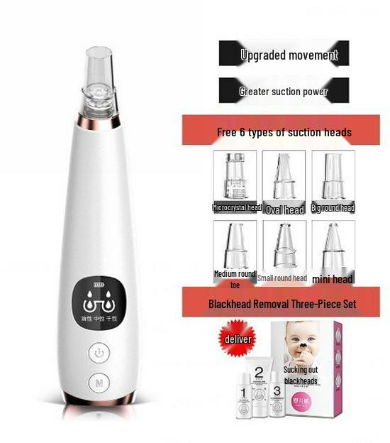 Electric Blackhead Remover & Pore Cleaner for Acne and Oil Control