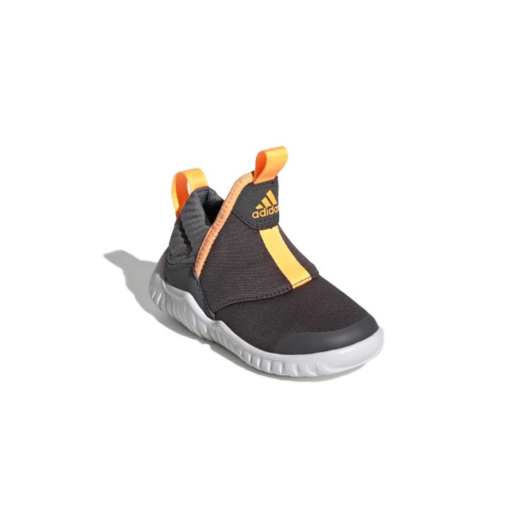 Adidas Rapida Non-Slip Breathable Mid-Top Walking Shoes Baby Shoes Gray EE8118