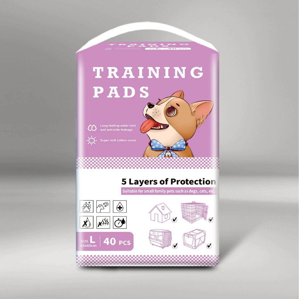 Thick Disposable Dog Pee Pads: Absorbent & Deodorizing Pet Diapers
