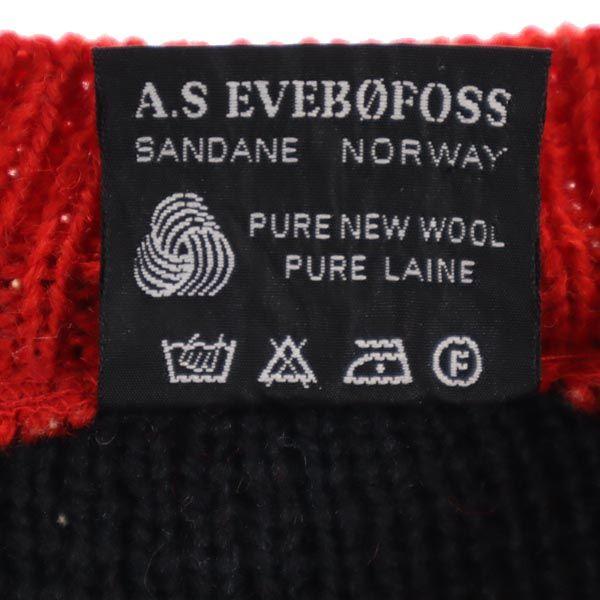 FJORD FASHION 80s vintage wool Tyrol Long sleeve Metal Hook Knit cardigan Women Used