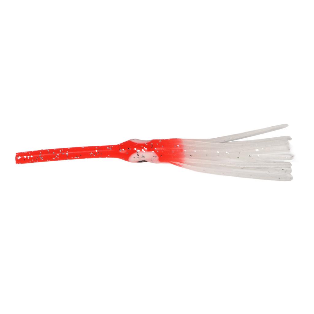 30pcs Luminous Squid Skirts Soft Artificial   Luminous Bait for Saltwater Freshwater