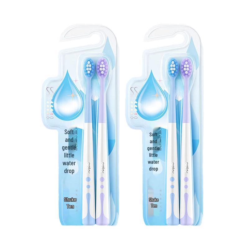 Shuke Soft Bristle Toothbrushes - 4 Pack