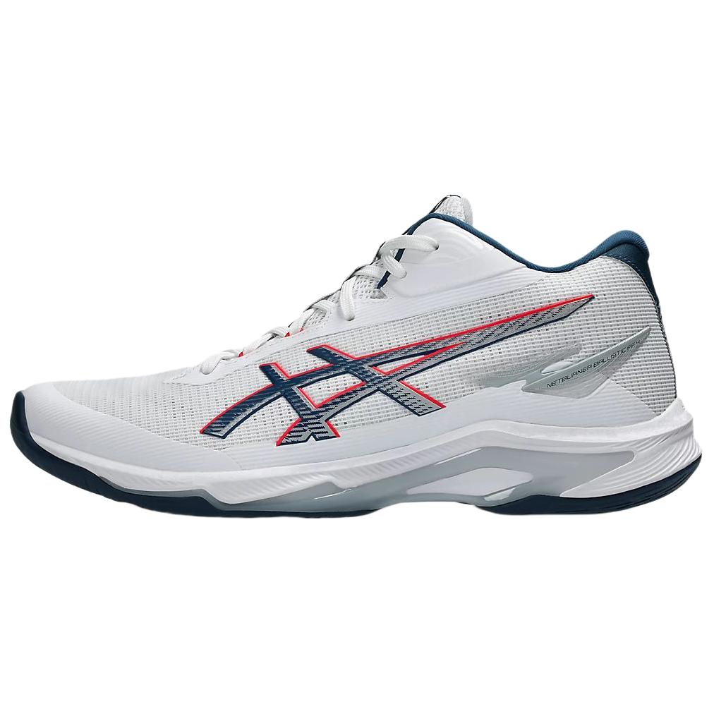 ASICS Netburner Ballistic FF MT 4 White Mako Blue Men Sneakers 1051A090-101
