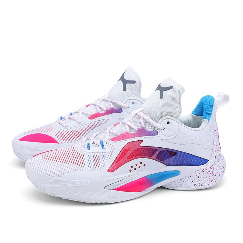 

Flash 10 cherry blossom powder winter version 9th generation td student basketball shoes shock absorption rebound actual combat warm friction has soun 45