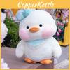 Duck Fat With Bowknot Plush Toy Animal Stuffed Doll Bedroom Decoration Kids Gift