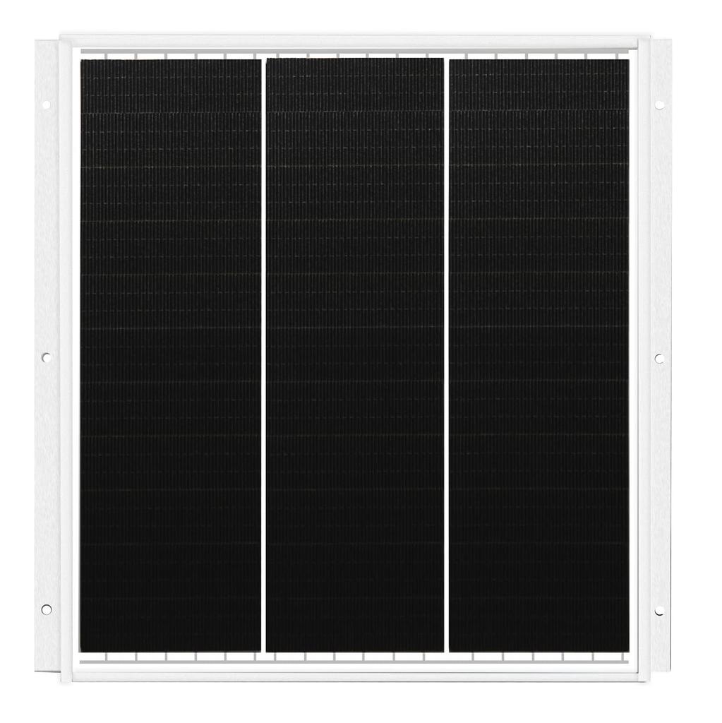 GWSOLAR 20W Solar Monocrystalline PERC Solar 12V Ideal for Energy 6 Surface Mounting Easy Installation from the Surface of the Cable Reverse Current