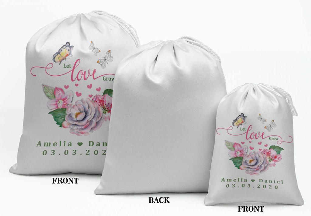 Darling Souvenir Schwarz Dankeschön-Geschenktüten für Hochzeiten, Party-Zubehör, Geschenkbeutel, Süßigkeitentüten, 15 Stück