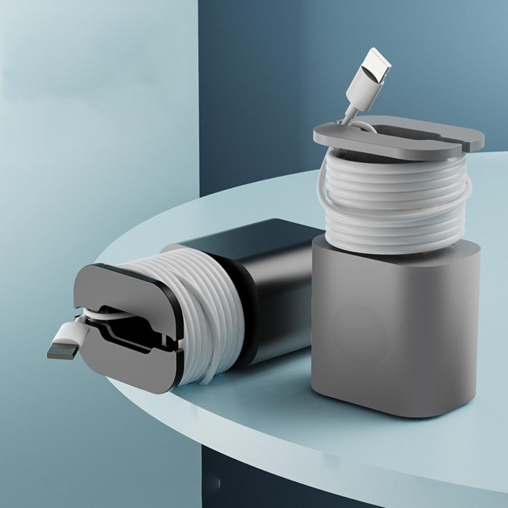 

Адаптер питания Защитный чехол Устройство для сматывания кабеля Органайзер для кабеля передачи данных Зарядное устройство Защитный чехол серый