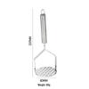 Stainless Steel Potato Masher & Baby Food Press Kitchen Tool