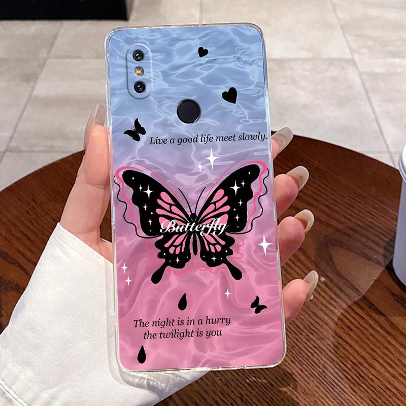 Jelly Casing For Xiaomi Mi A2 Fundas For Xiaomi Mi 6X Capa Clear Silicone Soft TPU Back Cover Cute Cat Rabbit Heart Phone Case