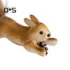 Simulated Squirrel Figurine Cute Miniature Squirrel Statue Christmas Foam Squirrel Decoration Desktop Ornament for Holiday Home Decor